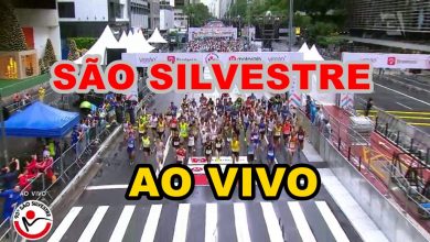 São Silvestre ao vivo - Foto/Montagem