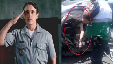 Vídeo mostra ator Caio Junqueira após acidente de carro - Foto/Divulgação