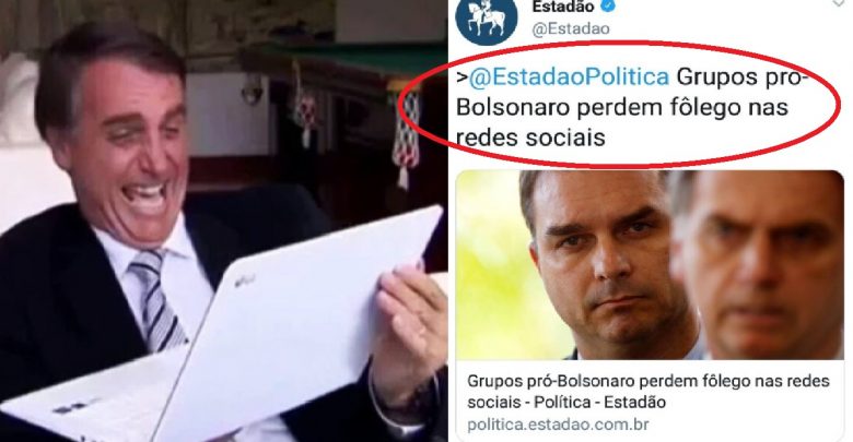 Estadão diz que apoio a Bolsonaro recuou e causa indignação - Foto/Divulgação