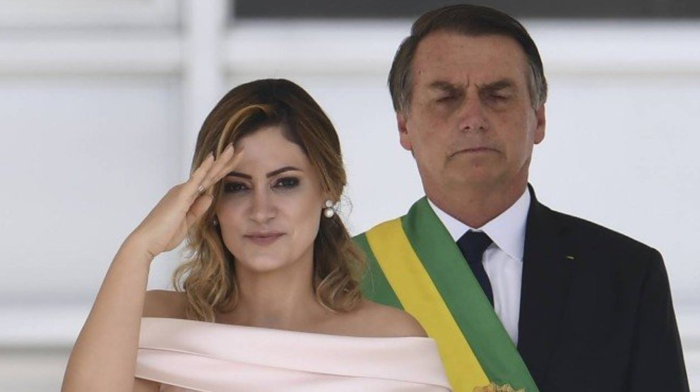 Resultado de imagem para Michelle Bolsonaro