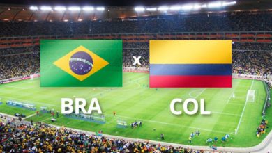 Brasil x Colômbia ao vivo - Foto/Divulgação