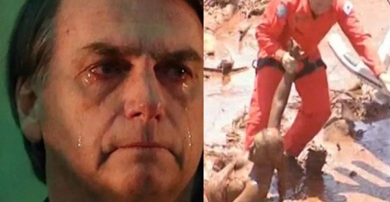 Bolsonaro toma atitude corajosa diante de tragédia de Brumadinho - Foto/Montagem