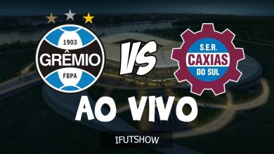 Jogo Grêmio x Caxias ao vivo - Foto/Divulgação