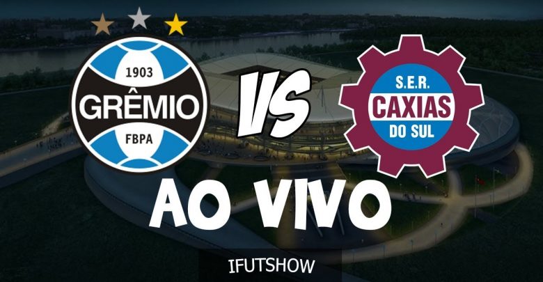 Jogo Grêmio x Caxias ao vivo - Foto/Divulgação