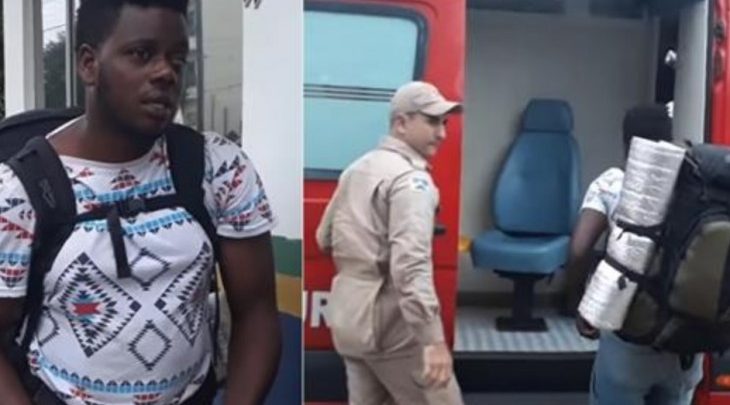 Imigrante é alvo de maldade - Foto/Divulgação